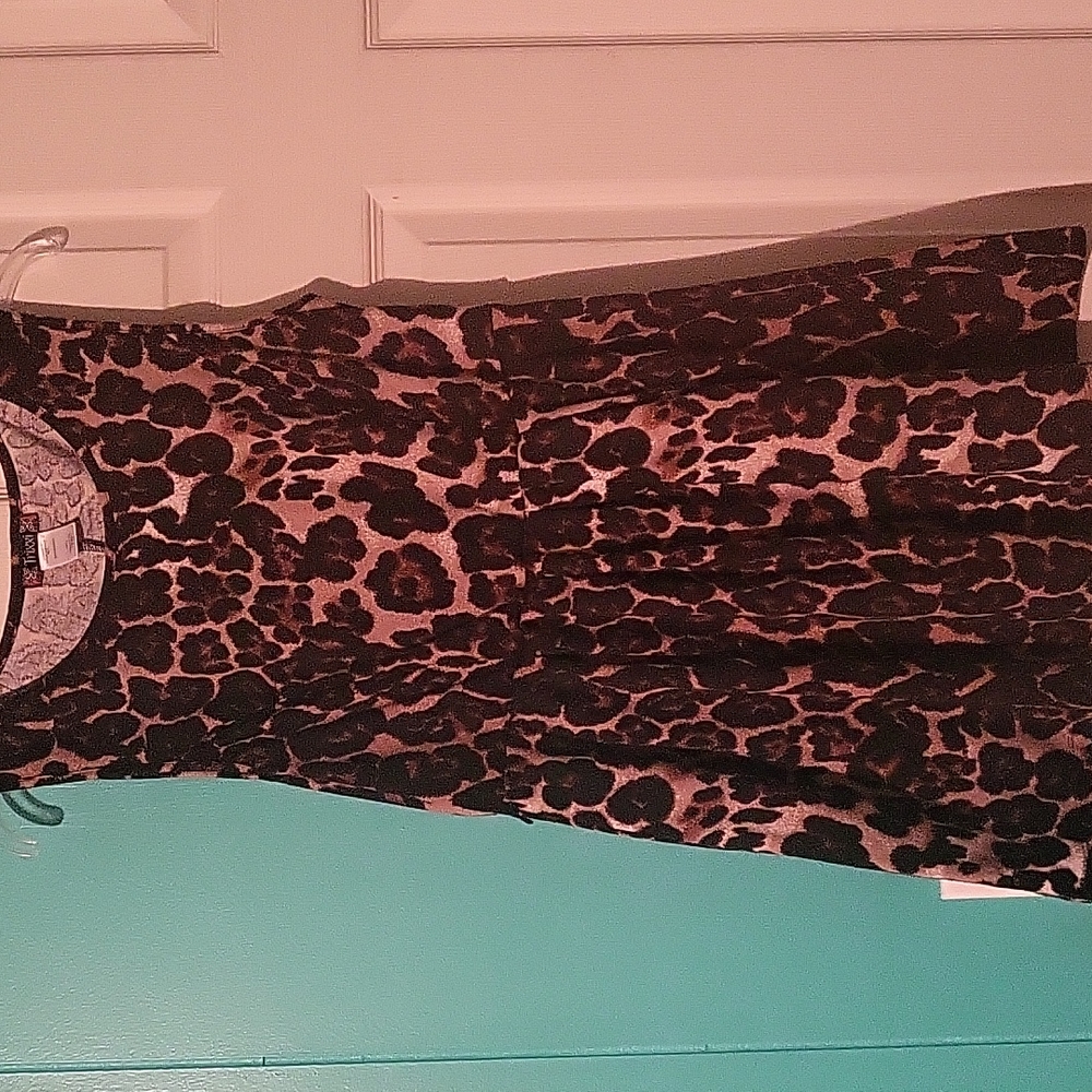 Leopard print dress / tunic